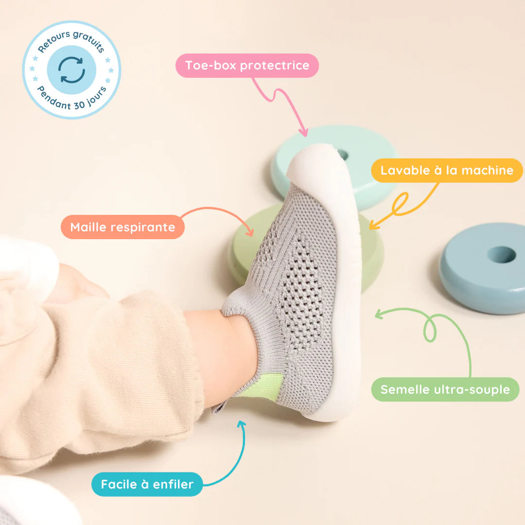 PasDoux - Chaussures souples de premiers pas