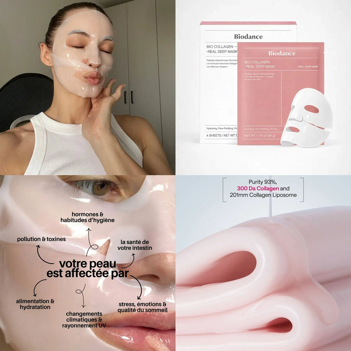 BIODANCE Masque Hydrogel au Collagène & Acide Hyaluronique