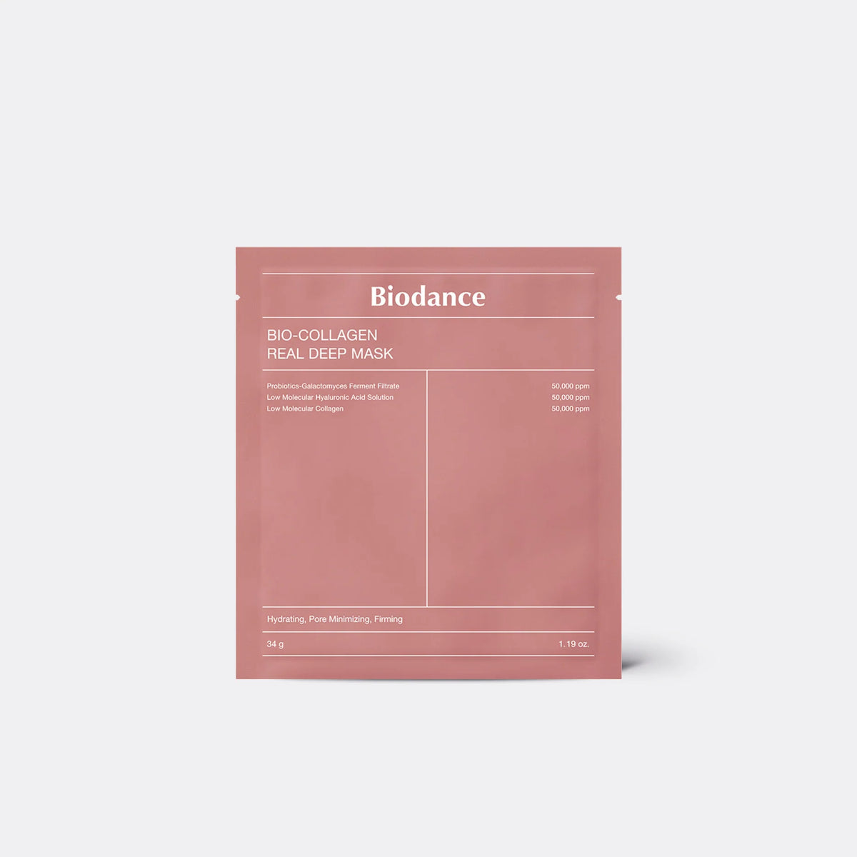 BIODANCE Masque Hydrogel au Collagène & Acide Hyaluronique